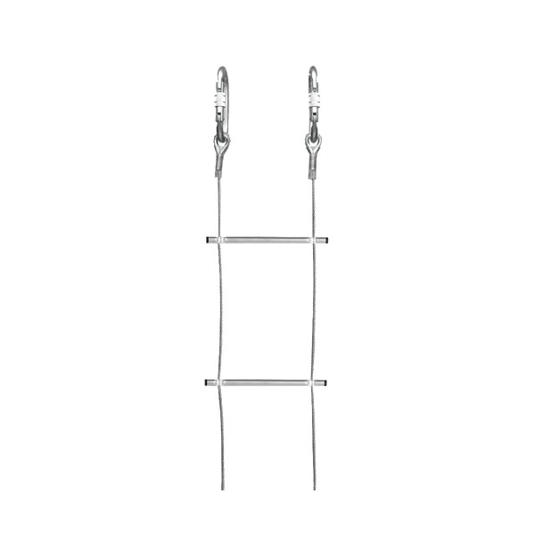 Escalera de cable enrollada. Anchura 16 cm. Varias longitudes 2