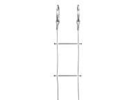 Escalera de cable enrollada. Anchura 16 cm. Varias longitudes