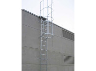 Tramo de escalera galvanizada. 1200mm sin aros quitamiedo