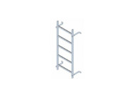 Tramo de escalera galvanizada. 1200mm sin aros quitamiedo