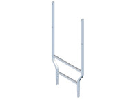 Extensión superior para escalera fija. Sin aros quitamiedo