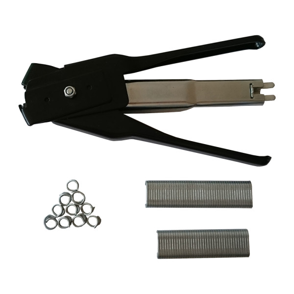 Grapadora Stanley Bostitch SR8 P7 para atar o unir redes y mallas