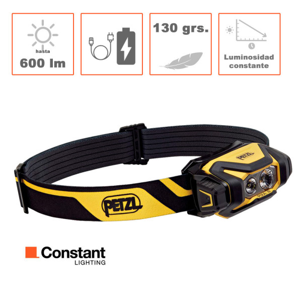 Linterna frontal PIXA R Recargable