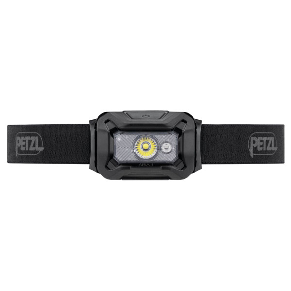 Linterna frontal ARIA 1 negra RGB estanca 350 lúmenes con pilas