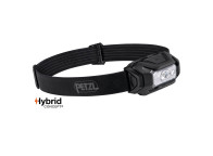 Linterna frontal ARIA 1 negra RGB estanca 350 lúmenes con pilas