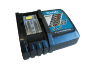 Cargador de baterías Makita. Apto para las Litio-Ion 14V y 18V
