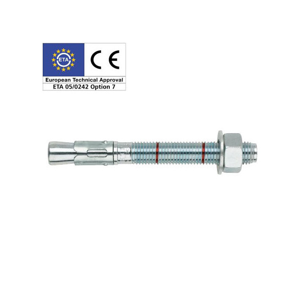 Parabolt M12 anclaje mecánico zincado
