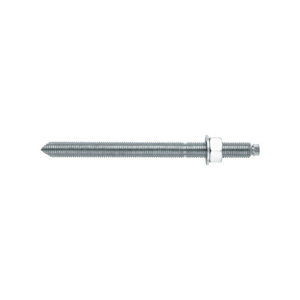 Espárrago inox M12x160 para anclaje químico. Acero inoxidable A2.
