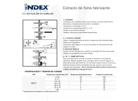 Resina poliéster MOP+ Index para instalación de anclajes químicos