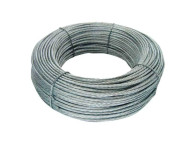 Cable de diámetro 2mm en acero galvanizado con trenzado 6x7+1