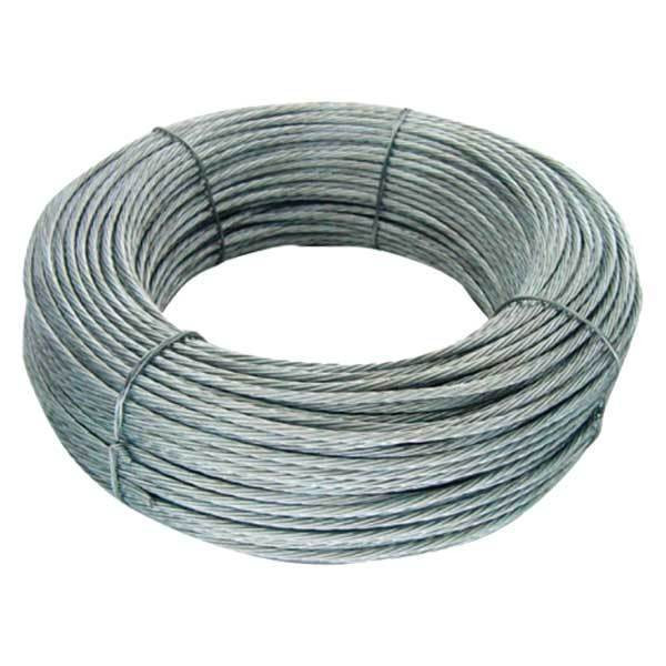 Cable de diámetro 2mm en acero inoxidable con trenzado 7x7+0