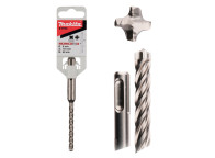 Broca Nemesis 6mm Makita para hormigón B-57962 Longitud 115mm