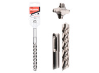Broca Nemesis 12mm Makita para hormigón E-14532 Longitud 115mm