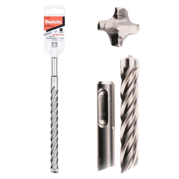 Broca 1mm Nemesis E-14641 para hormigón. Longitud 150mm útiles