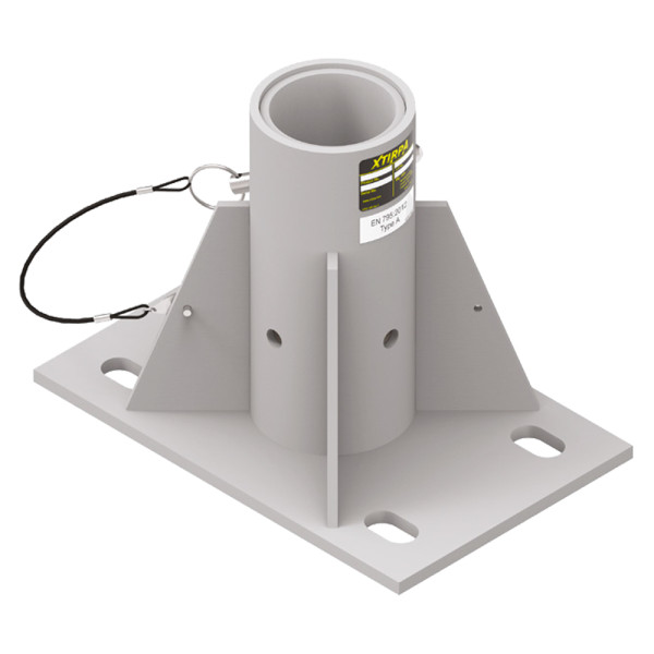 Pedestal centrado para brazo 610 mm rescate espacios confinados