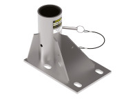 Pedestal descentrado para brazo 610 mm rescate espacio confinado