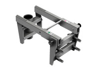 Pedestal tipo sargento para brazo davit pescante ASS-1 marca Ikar