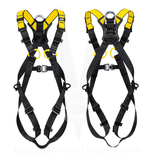 Arnés de seguridad anticaídas Newton de Petzl. Vida útil 10 años.