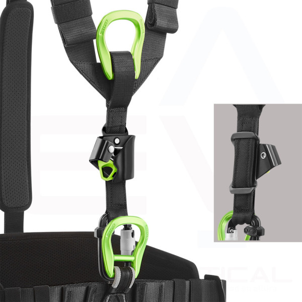 Arnés VECTOR-Y para trabajos verticales con suspensión de cuerdas