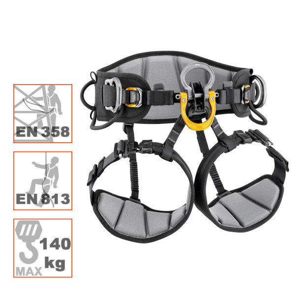 Arnés de cintura ASTRO SIT para rescate y trabajos verticales
