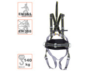 Arnés de cuerpo entero Multi P50 con cinturón de posicionamiento.