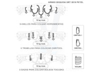 Arnés para poda de árboles y trepa SEQUOIA SRT marca Petzl