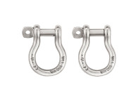 Grilletes para enganchar la silla Podium al arnés Astro de Petzl.