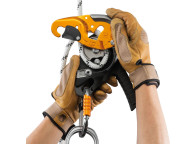 ID Descensor autofrenante de Petzl con antipánico. El más seguro!