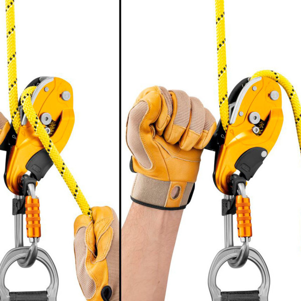Descensor autofrenante RIG de Petzl para trabajos verticales 2