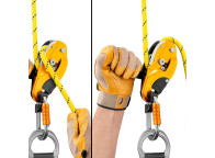Descensor autofrenante RIG de Petzl para trabajos verticales