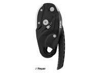 Descensor autofrenante RIG negro reparable Petzl para verticales