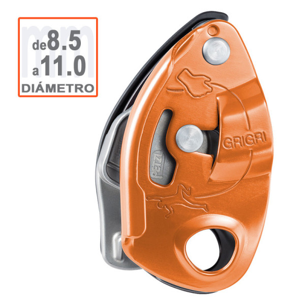 GRIGRI Asegurador anticaídas con frenado asistido Petzl