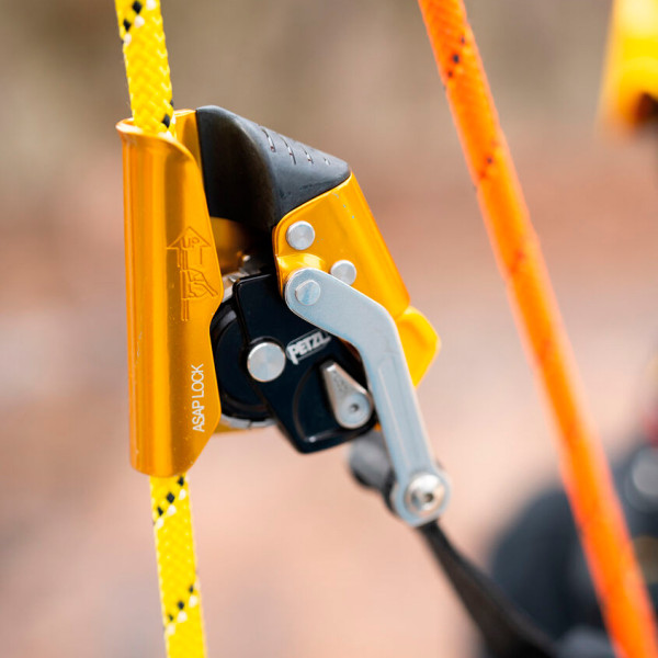 Bloqueador anticaídas deslizante ASAP LOCK Petzl. Garantía 3 años