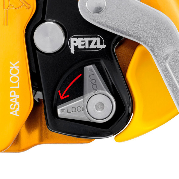 Bloqueador anticaídas deslizante ASAP LOCK Petzl. Garantía 3 años 2