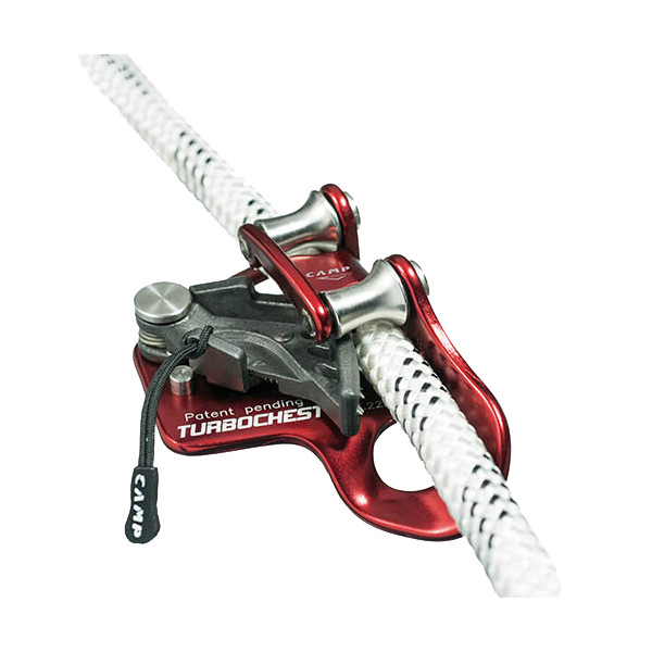 Bloqueador ventral para cuerda TURBOCHEST con poleas Camp Safety