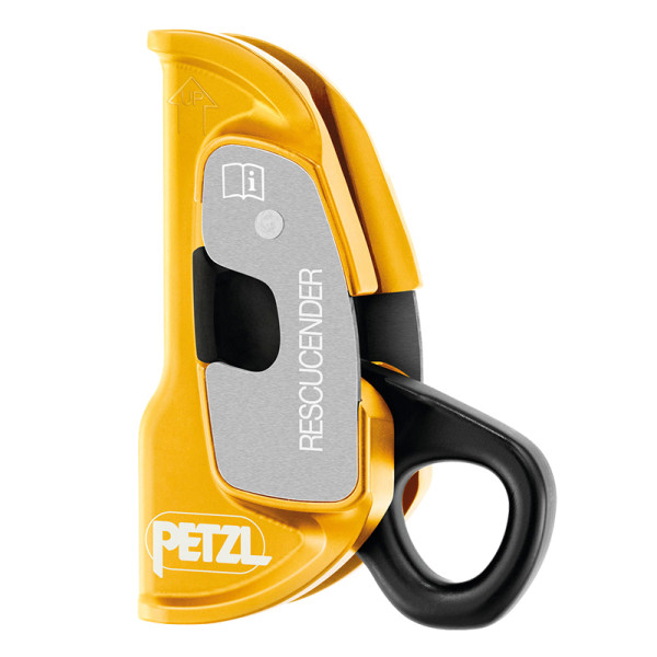 Bloqueador de leva con cierre RESCUCENDER Petzl. Para polipastos