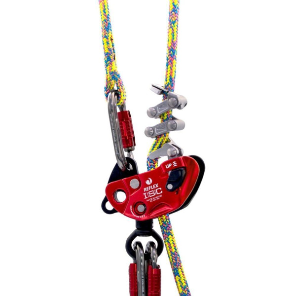 Descensor prusik mecánico REFLEX ISC para poda y trepa de árboles