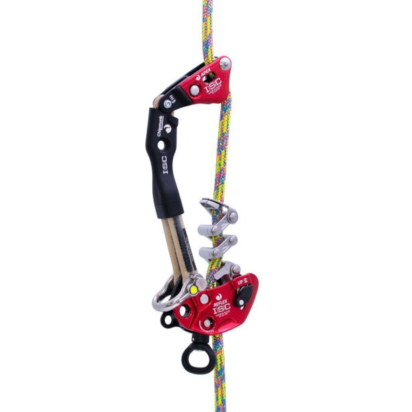 Descensor prusik mecánico REFLEX ISC para poda y trepa de árboles