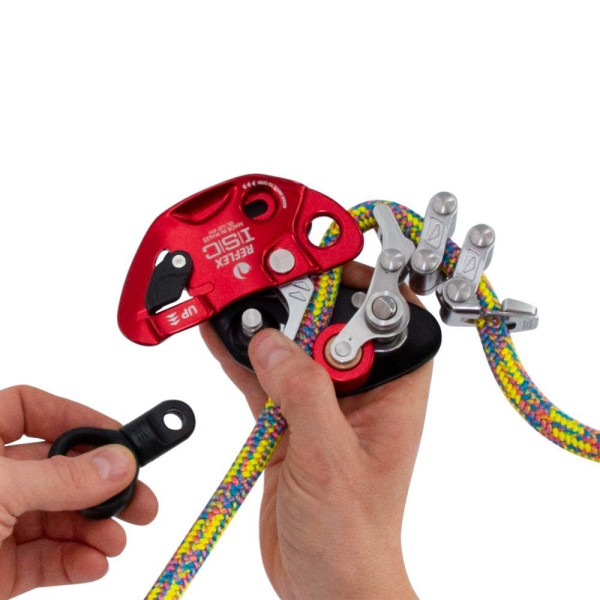 Descensor prusik mecánico REFLEX ISC para poda y trepa de árboles