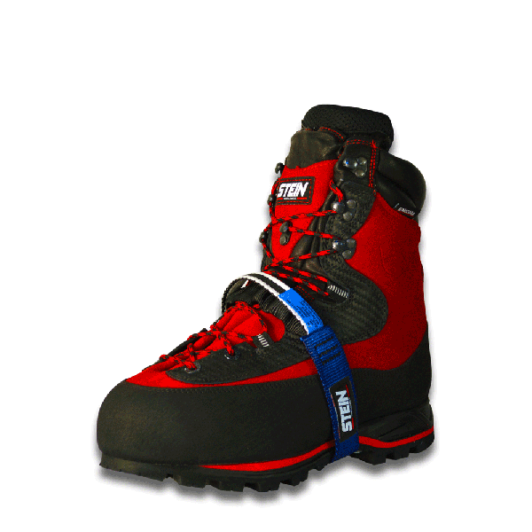Estribo pedal CAMBO para bota anticorte en trepa con método SRT 2