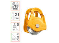 MOBILE Polea simple Petzl de placas oscilantes y cojinete