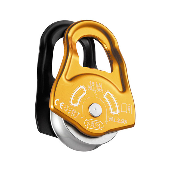 PARTNER Polea de placas oscilantes Petzl con rodamiento de bolas 2