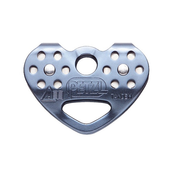 Polea TANDEM SPEED de Petzl Tirolinas de cuerda. Aventura 2