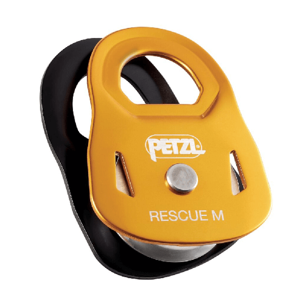 RESCUE Polea Petzl de alta resistencia y rendimiento para rescate
