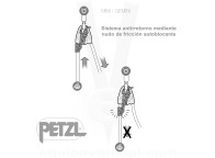 Polea prusik doble GEMINI de Petzl. Ligera y de alto rendimiento.