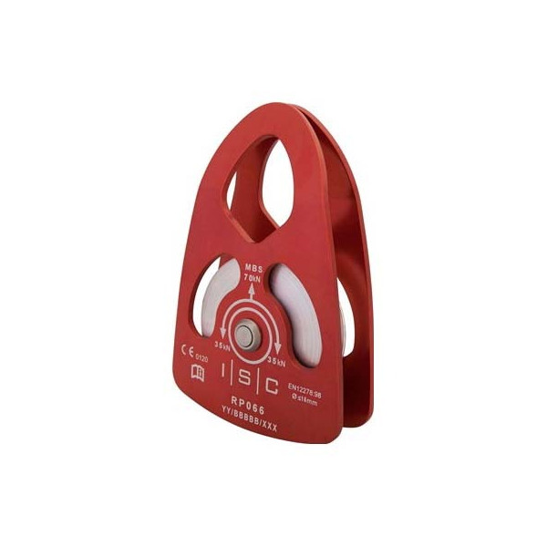 Polea prussik grande para cuerdas hasta Ø16mm. Popular para poda. 2