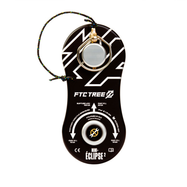 Polea de apeo Mini Eclipse para poda y tala de árboles. Marca FTC 2