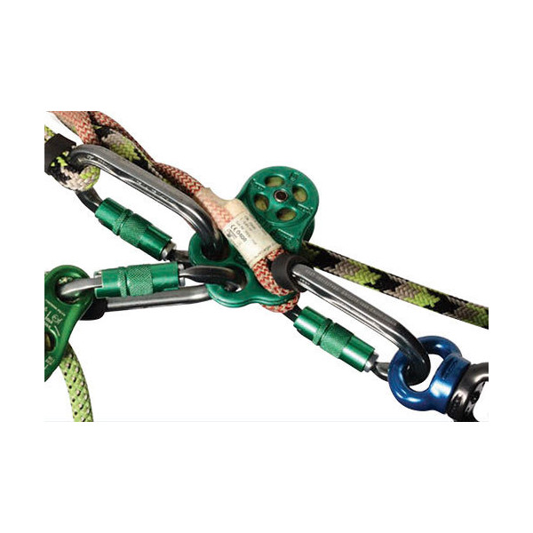 Polea placas oscilantes HITCH CLIMBER de DMM con triple enganche