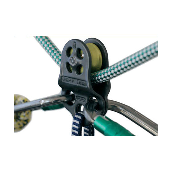Polea placas oscilantes HITCH CLIMBER de DMM con triple enganche