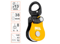 Polea Spin L1 eslabón giratorio. Polipasto/Rescate/Poda. Petzl
